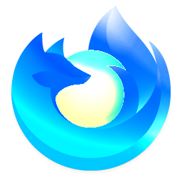 Blue Mozilla Firefox